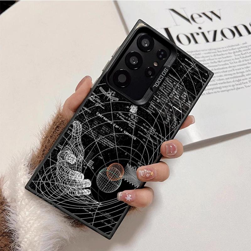 Physics Chemical Mathematics Shockproof Phone Case for Samsung Galaxy S26 Edge S25 Ultra S24 FE S23 Plus S21 Cover Anti Fall Fun