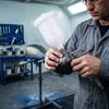 Paint Spray Guns Can Leak Proof Gravity Feed Plastic Paint Cup Sprayer Painting Airbrush Tool For Car Painting Tool