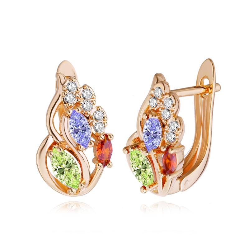 

Серьги-клипсы MINTHA, модные свадебные повседневные модные украшения, серьги с красным цирконием для женщин, свадебные серьги A