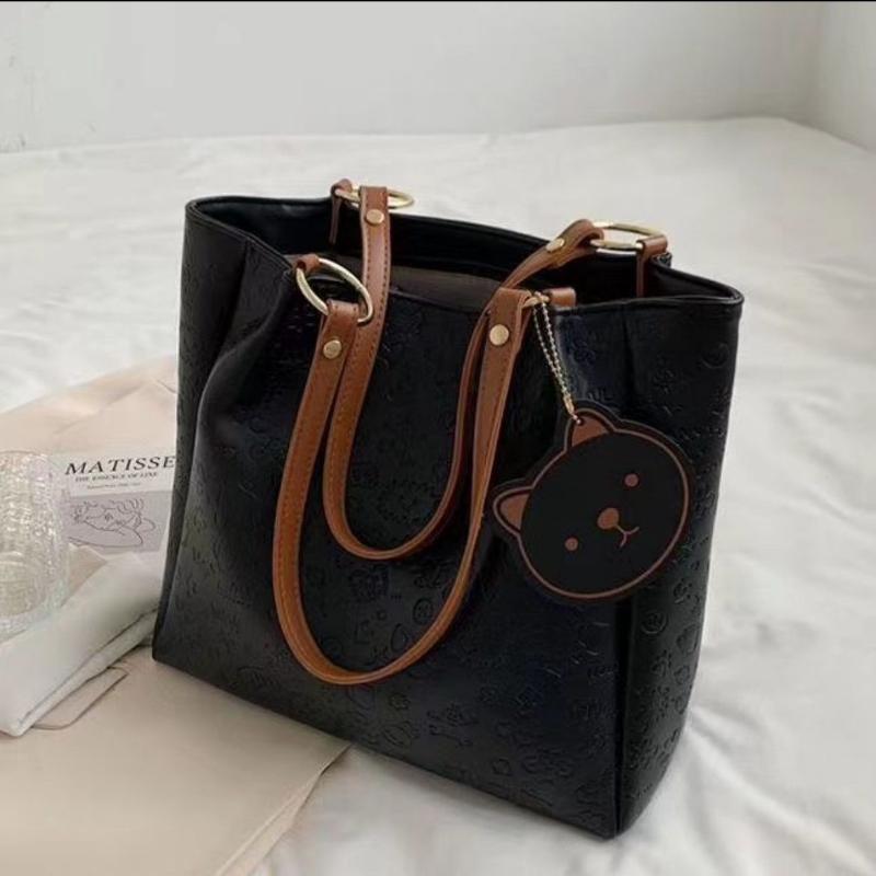 Women's Handbags with Large Capacity Package Single Shoulder Large Package Niche Design Class Commuter Bag Tote Bag