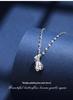 Exquisite Sterling Silver 999 Lucky Necklace: High-End Luxury Choker for Women – Perfect Best Friend Gift