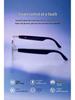 Slimme Fotochrome Bluetooth Zonnebril met Oordopjes - Blauwlichtfilter, Halve Frame voor Rijden & Fietsen