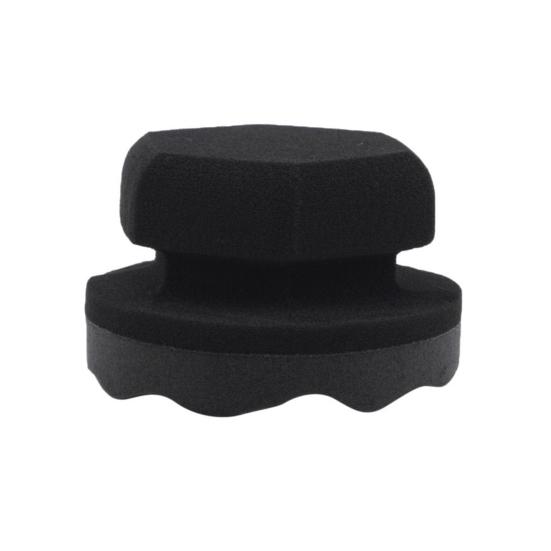 Flow Tire Shine Applicator for No-Drip Streak-Free Shine Reusable Car Truck Dressing Tool Professional Car Polishing Pads for Tire Shine