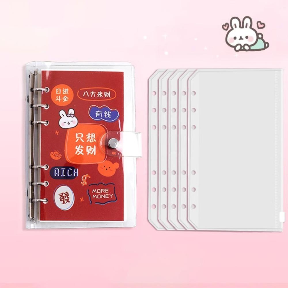 Sparen Sie Geld Mini Binder Einsparungen Herausforderung Große Kapazität Einsparungen Herausforderungen Blätter Liebhaber