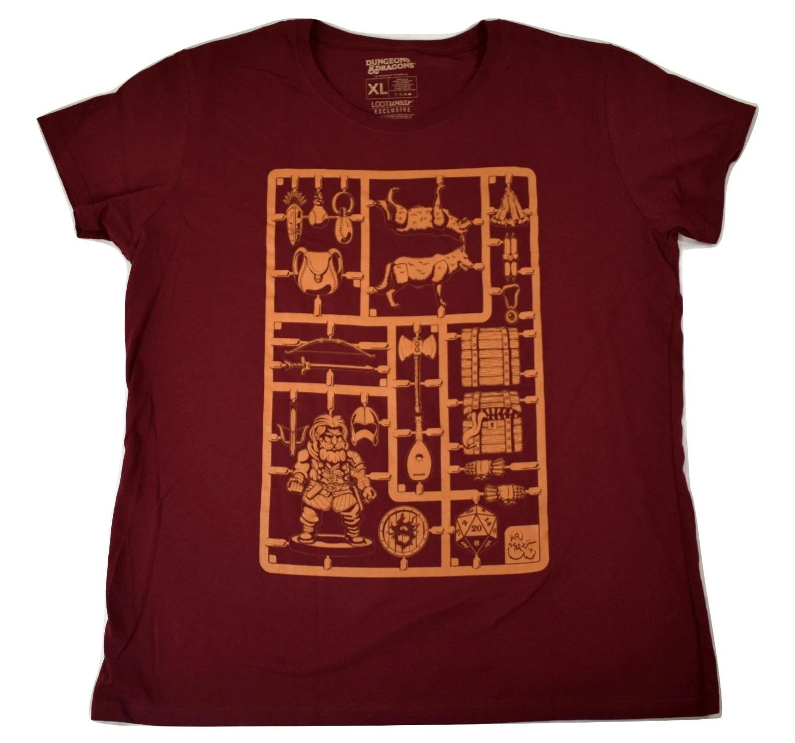 Loot Crate Womens Loot Wear Dungeons & Dragons Shirt New S, XL, 2XL, 3XL M