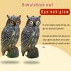Decoy Pest  Owl Garden Repellent Bird Solar Powered Owl Hunting Decoy Bird Scarer Deterrent Pest Control Garden Decor