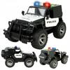 [PACZB][5] Police Jeep Car with Motor, Sound, LED Lights Z1104