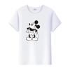Vintage Cartoon Tshirt Mickey Mouse Tops Graphic Clothes Summer Blouses Short Sleeve T-shirt White Tees Unisex