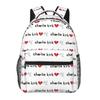 Rest In Peace Charlie Kirk Backpack Student Boys Girls BookBag Kids School Bag Laptop Shoulder Bags for Men Women