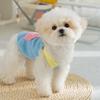 Macaron Pocket Traction Sling Dog Clothing Small Dog Teddy Bigbear Pomeranian Spring/Summer Thin Pet Clothing