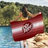 D-Dr Pepper Towel Quick Drying Beach Towels Are Suitable For Swimming Pools Camping Yoga And The Gym