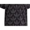Adidas Originals Logo Print Casual Mid-Length Polo Dress Women Dresses Black II3183