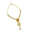 Dubai Emirati Bride 24k Gold Plated Necklace Earrings Jewelry Set African Ladies Jewelry Two-piece Set
