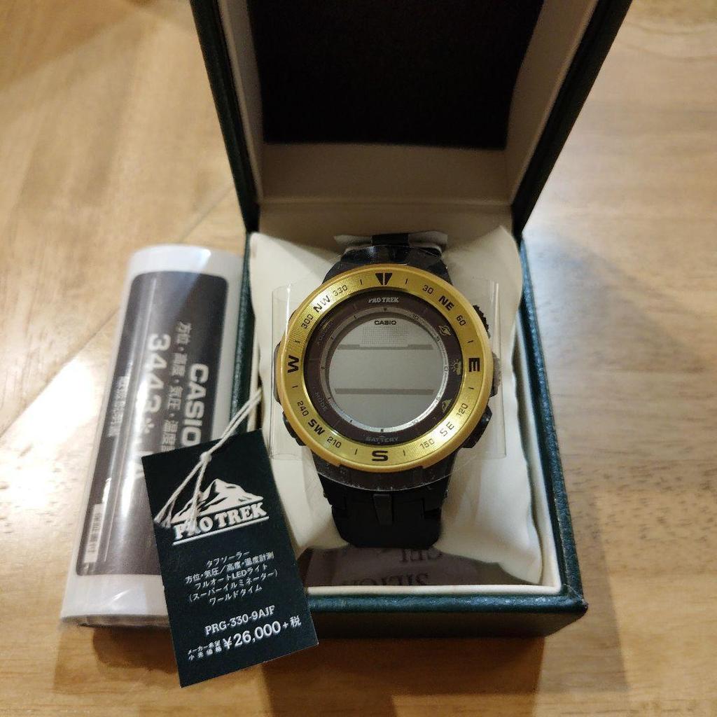 Used CASIO PRO TREK PRG-330-9AJF Main Unit