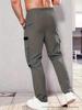 Men's Casual Multi-Pocket Work Pants - All-Season, Breathable & Comfortable