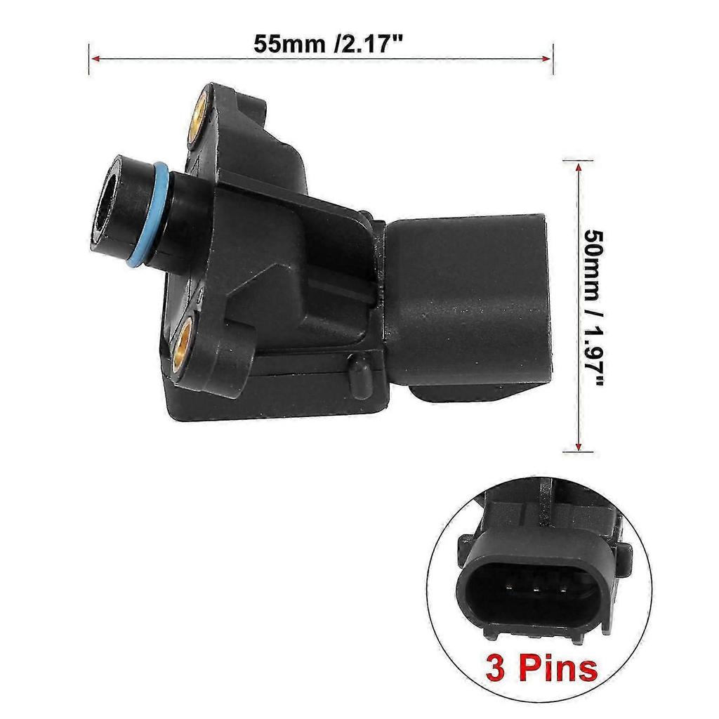 New 4686684ab Manifold Absolute Pressure Map Sensor For Ram 1500 Viper Caravan Neon Stratus 4686684