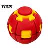 3D Printed Decompression Toy Stress Ball, Press & Rotating Finger Spinner, Ball Ergonomic Fidget Toys, Portable for Office Commuting