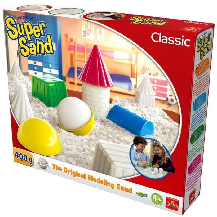 SUPER SAND Classic - Loisir créatif - Sable à modeler - GOLIATH