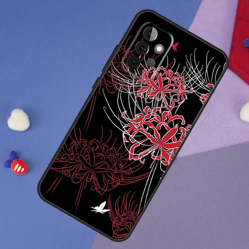 Lycoris Radiata Blume Hülle Für Samsung Galaxy A13 A16 A26 A36 A56 A06 A55 A35 A15 A54 A34 A14 A53 A12 A22 A32 A52