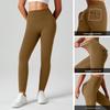 Women's Multi-Pocket Motorcycle Style Yoga Pants - Sportswear Elastic Tights for Running & Training