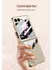 Samsung Z Flip 6 Foldable Screen Case: Anti-Drop, Electroplated, Personalized Protective Phone Cover