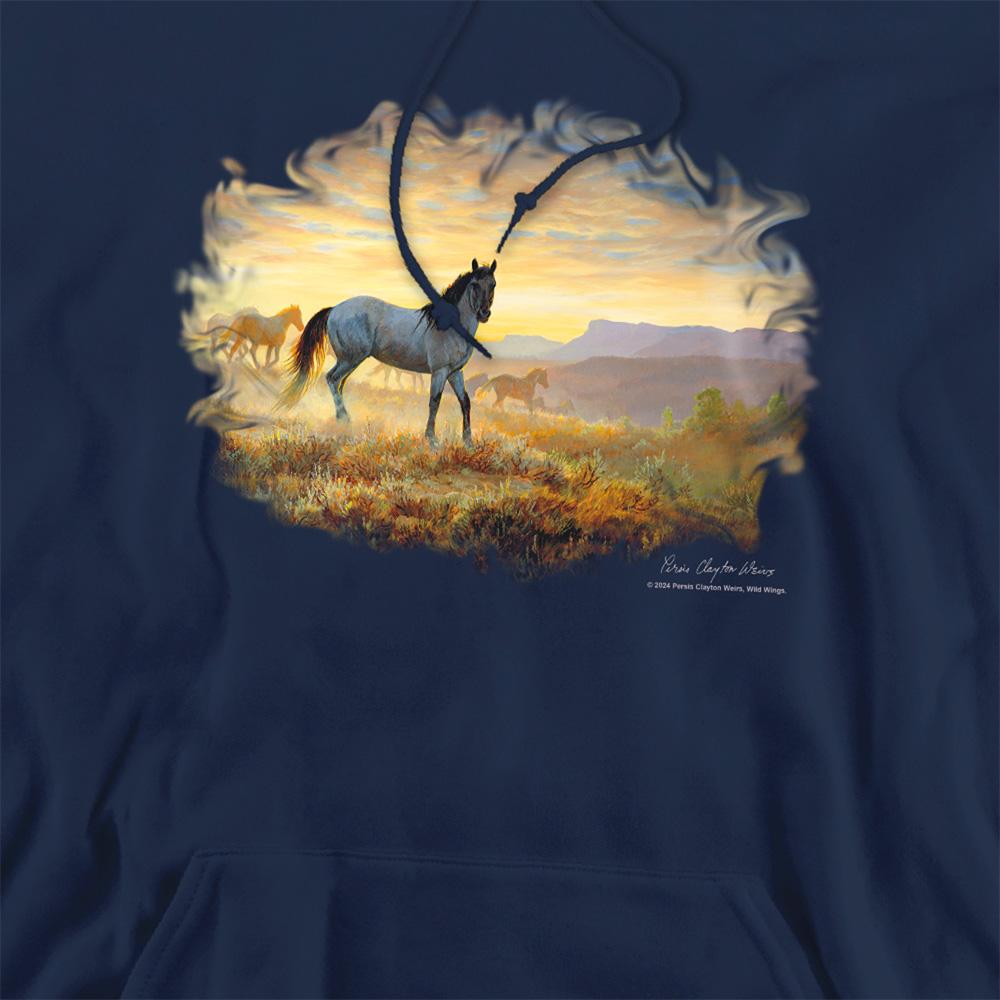 Wildlife Unisex Adult Dust At Dawn Hoodie