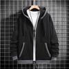 Thickened Men's Hooded Zipper Cardigan Casual Outerwear Fashionable Sweatshirt Autumn Winter New Arrival Cross-Border Style