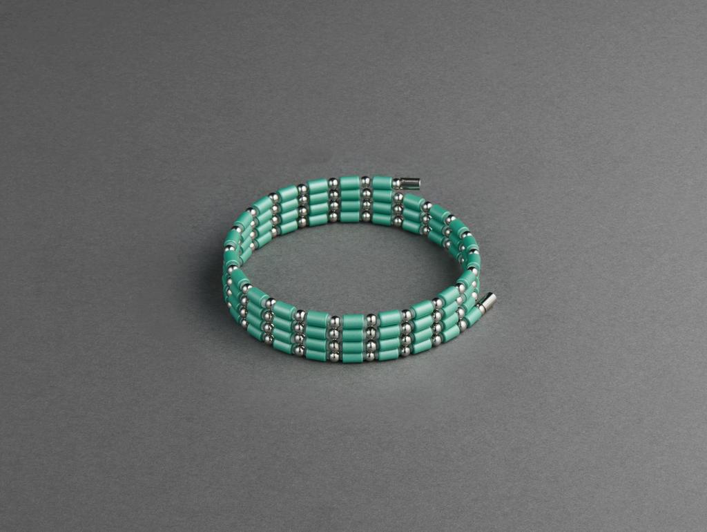 [COREFORCE] Core Force Magnetic Bracelet, Core Force Loop, Stainless Steel (Pearl Mint, 70cm)