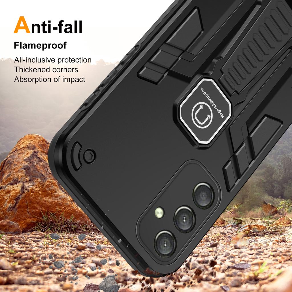 For Samsung Galaxy A25 5G (Global) (161.0 X 76.5 X 8.3mm) Case Kickstand Phone Cover Drop Protection