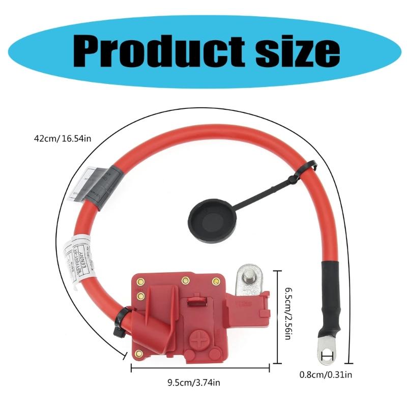 Positive Battery Fuses Cable Replacement Battery Overload Protector Wire for F30 F31 F34 F32 Blow Cable 9214506-02