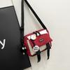 2025 Spring New Messenger Bag Small Bag Japanese Trendy Brand Casual Versatile Student Mobile Phone Bag Small Satchel Women
