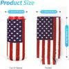 Neoprene Slim Can Cooler (2Pack) - N Flag - Fits 12oz Slim Cans - Keeps Drinks Cool & Hands Dry