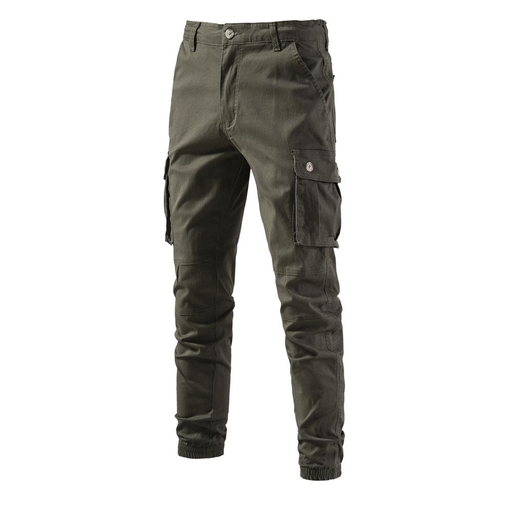 2023 Men's Casual Breathable Solid Color Long Pants