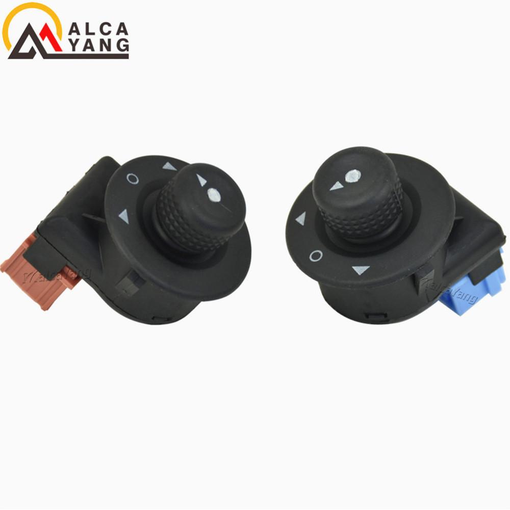 New Side Master Door Adjust Knob Side Mirror Switch Knob For Peugeot Partner 1007 Citroen C2 C3 Xsara Picasso Berlingo