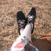 Fashion Leather Women's Shoes Round Toe Female Footwear Low Heels Shallow Mouth Ballet Flats Oxfords Genuine Leather Dress Retro