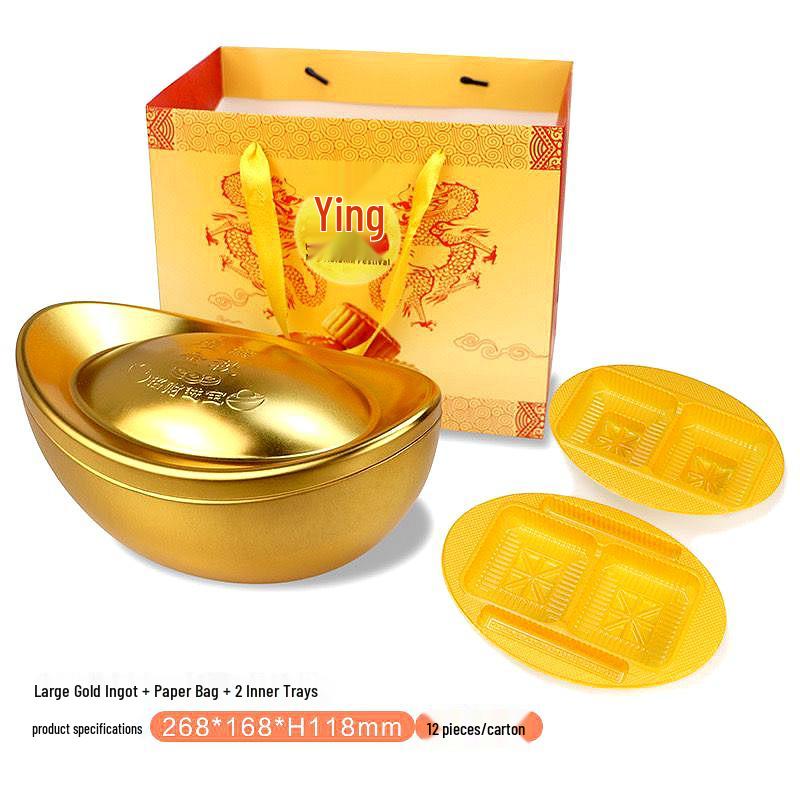 Lingots Dorés Décorations Festives - Ornements Trésors du Festival du Printemps