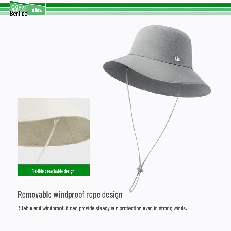 Beneunder Lightweight Packable Sun Fisherman Hat GP739