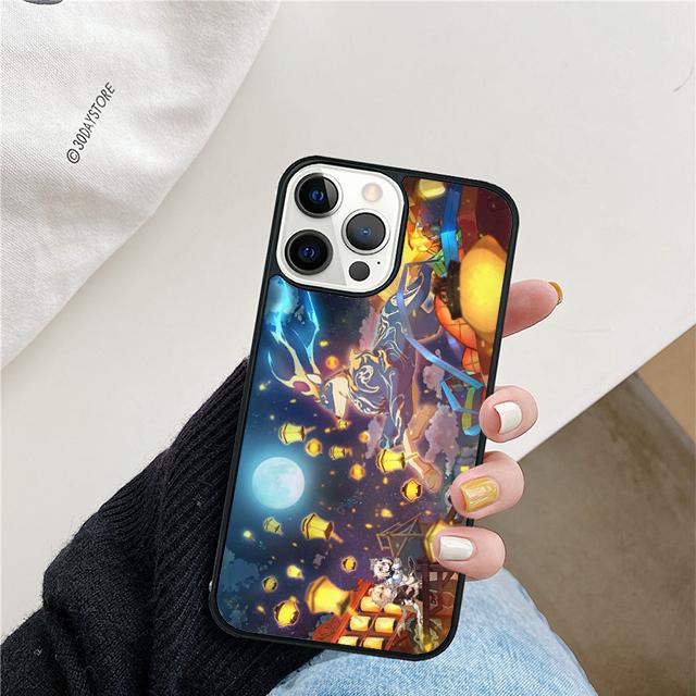 Genshin Impact Game Phone Case For iPhone 17 Air 15 16 Cover  11 13 14 Pro Max 12 Plus Max Fundas
