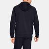 Under Armour Rival Sweatshirts Men's Black Hooded Moderate Regular Unisex 1345628-001