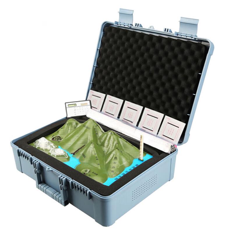 Military Field Topography Training Aid Box