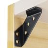 Furniture Corner Connector Angle Corner Brackets Chair Drawer Shelf Joint Support Stainless Steel Fixed Brackets Fasteners