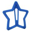 Solid Color Extra-large Star Hair Clip Creative Funny Hair Grip Openwork Star Hairpin  Girl