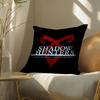 S-Shadowhunters Cushion Cover Soft Short Plush Pillow Cover Smooth Cozy Texture Aesthetic Cushion Case Home Decor