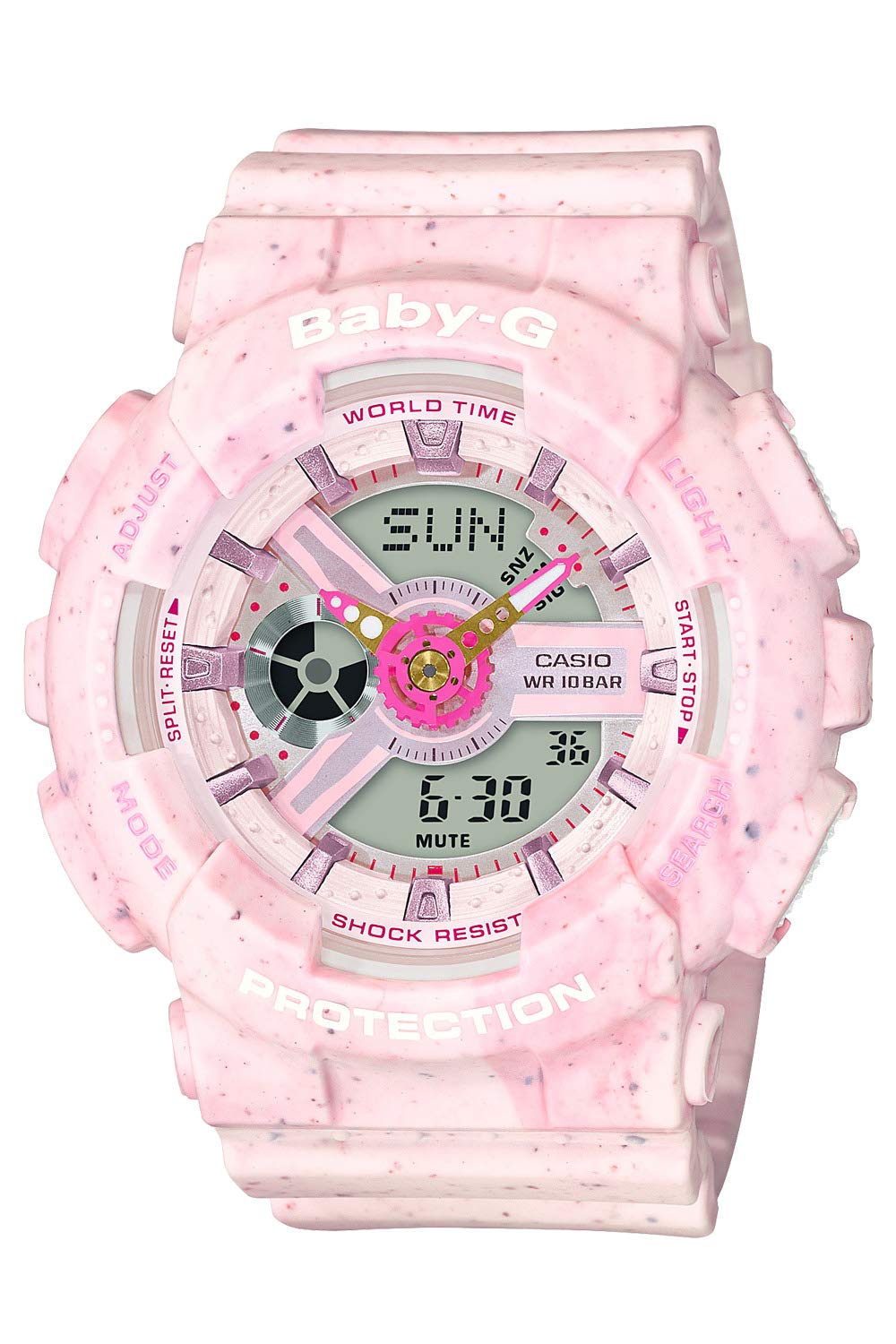 

[Casio] Watch Babygie Ice Cream Pastel Series BA-110PI-4AJF Women s Pink