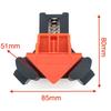 4Pcs Adjustable Corner Clamps – Right Angle Woodworking Fixing Clips for Cabinet Assembly, Drilling & Furniture Joinery