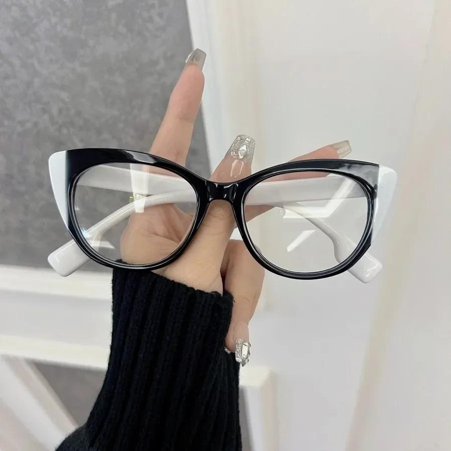 

Квадратні окуляри проти синього світла Модні Ретро Класичні Жіночі Чоловічі Комп ютерні Ігрові Захист Очей Звичайні Окуляри