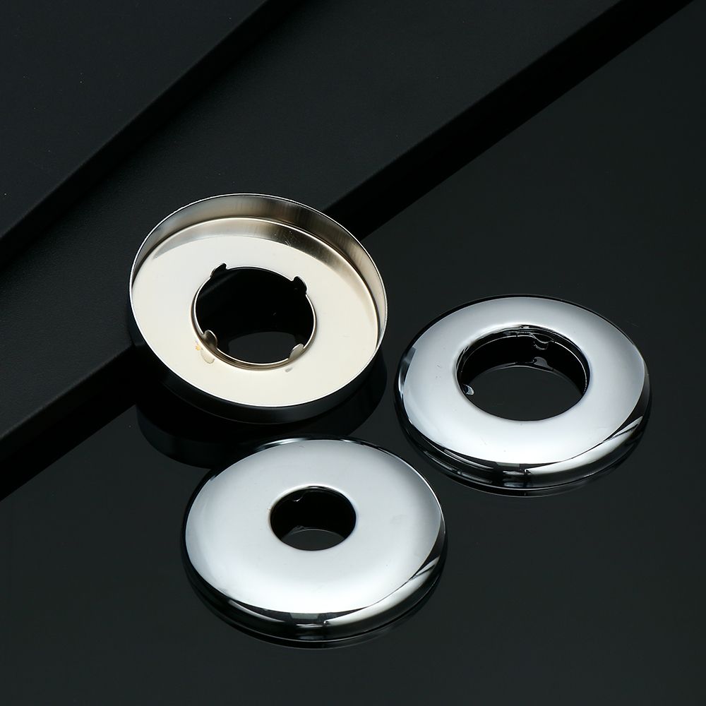 New Chrome Flange Cover Pipe Wall Covers Faucet Decor Faucet Accessories Faucet Decorative Cover