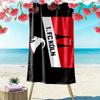 1. FC Cologne Print Beach Towel, Large Soft Quick Dry Towel for Beach Camping Swimming