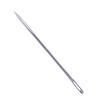 20pcs Leather Crafts Sewing Needle Metal Silver Color Yarn Knitting Needle DIY
