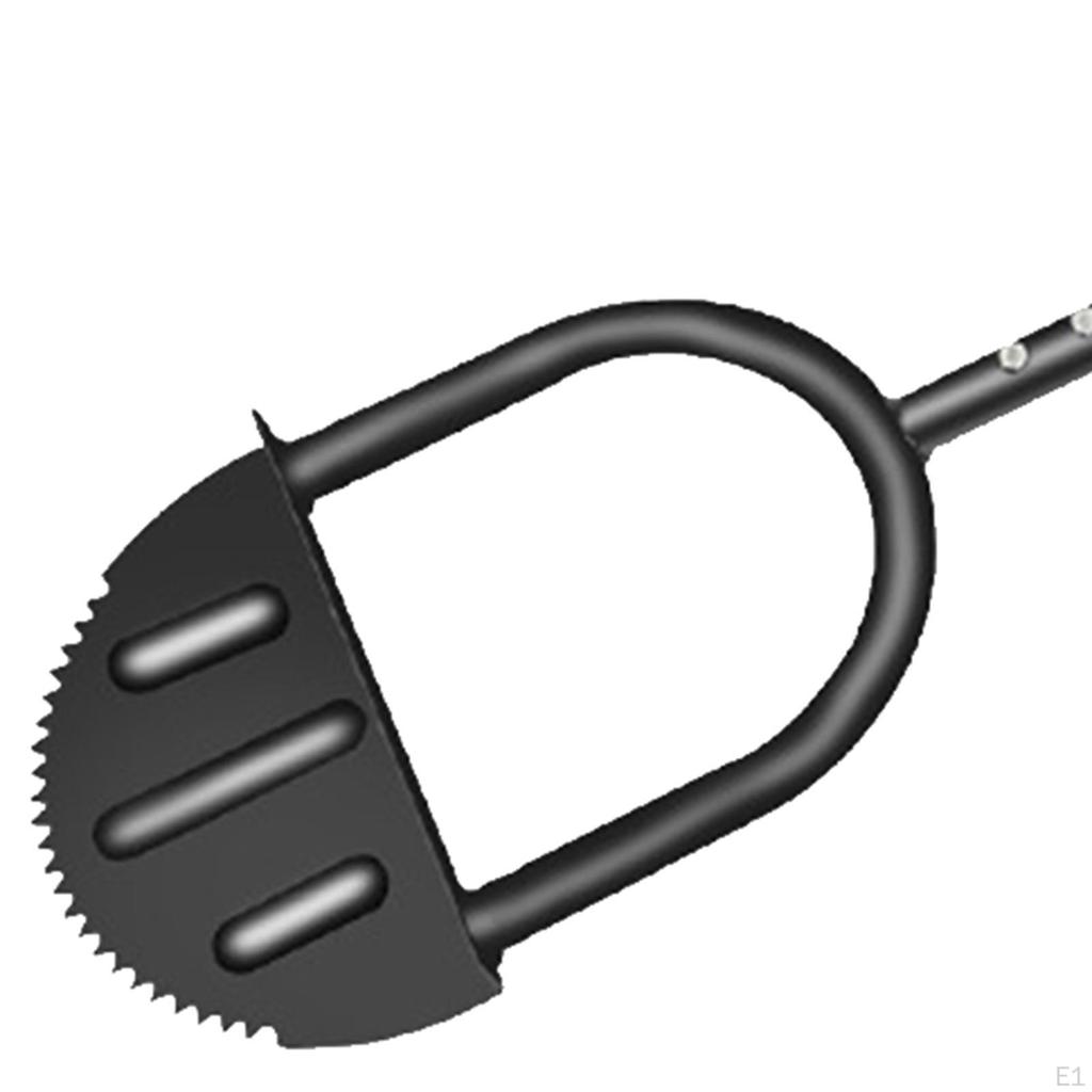 Manual Edger Saw Tooth Half Moon Accessory for Landscaping Flower Beds Garden